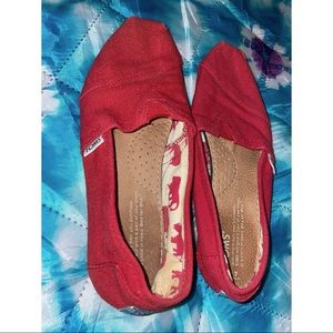 Red Alpargata Women’s Toms
